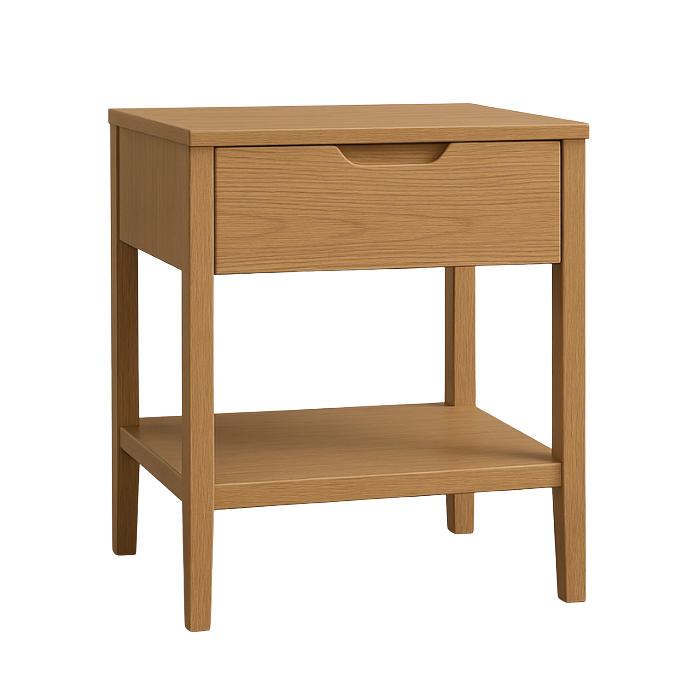 Compact Wooden Study Desk